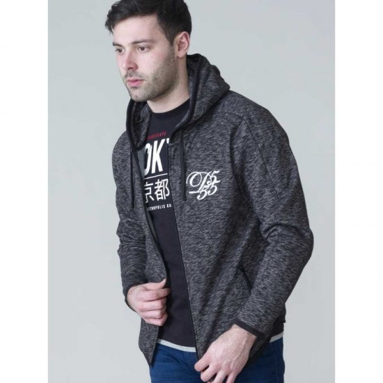 D555 Bennie Full zip Hoodie - Sudaderas - Sudaderas 2XL-12XL
