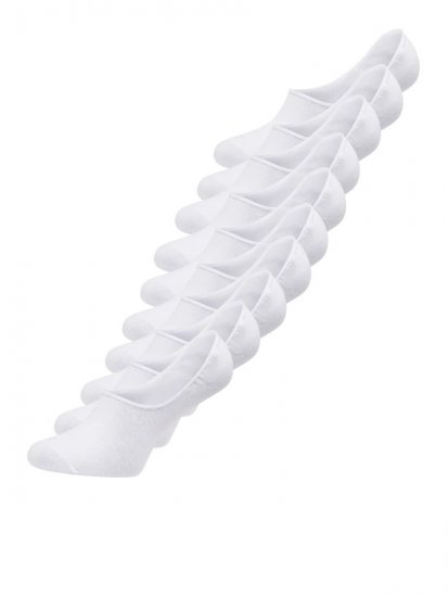 Jack & Jones Basic Calcetines tobilleros Blanco pack de 10 - Ropa interior - Ropa interior 2XL-8XL