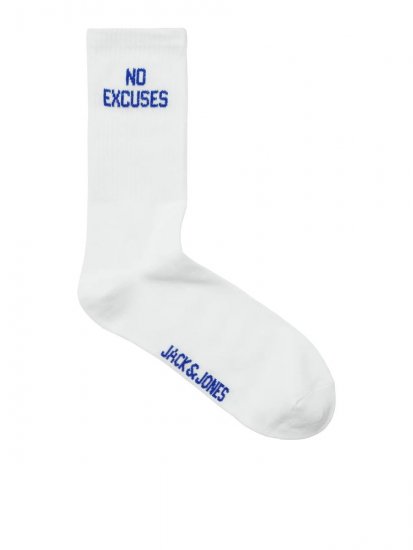 Jack & Jones Power Statements Calcetines de tenis Blanco pack de 3 - Ropa interior - Ropa interior 2XL-8XL