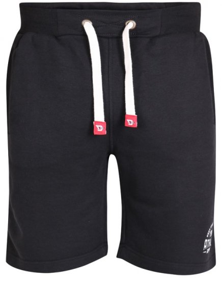 D555 Harvey Fleece Shorts Black - Pantalones y cortos de chándal - Pantalones y Pantalones cortos de chándal - 2XL-12XL