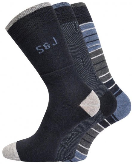 Smith & Jones Hessa 3-pack Socks (46-49) - Ropa interior - Ropa interior 2XL-8XL