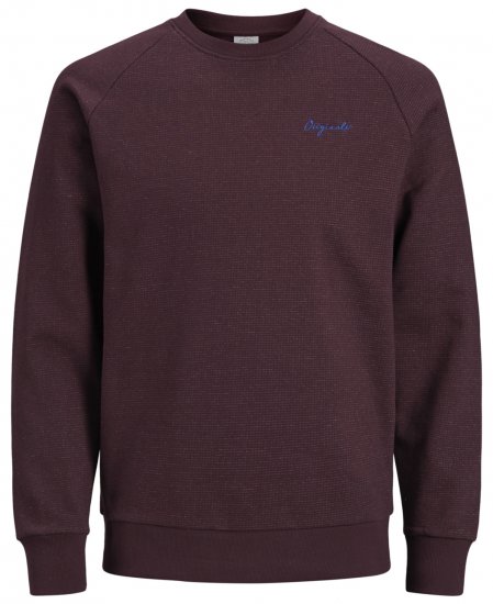 Jack & Jones Hide Sweatshirt Port Royal - Sudaderas - Sudaderas 2XL-12XL