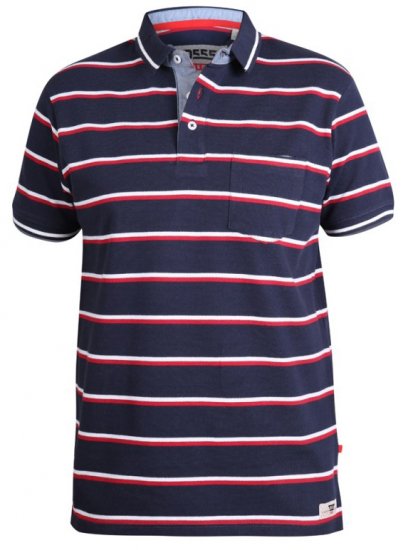 D555 Holmes Polo Navy - Polos - Polos 2XL-8XL