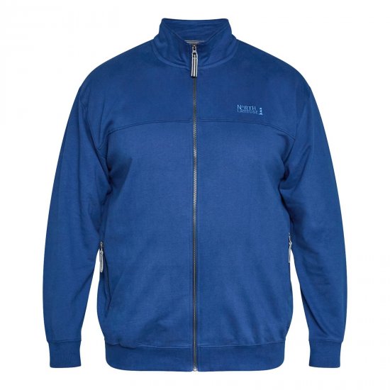 North Latitude Sweat Cardigan Azul - Sudaderas - Sudaderas 2XL-12XL