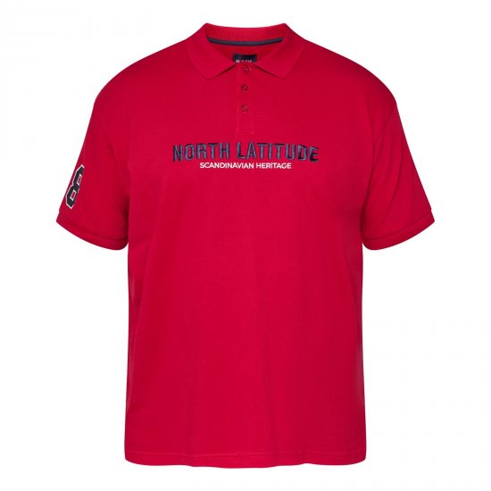 North Latitude Logo Polo Amarillo/Naranja - Polos - Polos 2XL-8XL