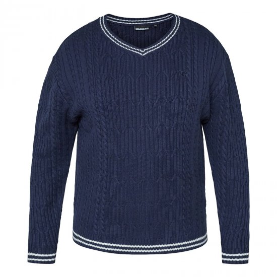 North Latitude V-Neck Knit Azul marino - Sudaderas - Sudaderas 2XL-12XL