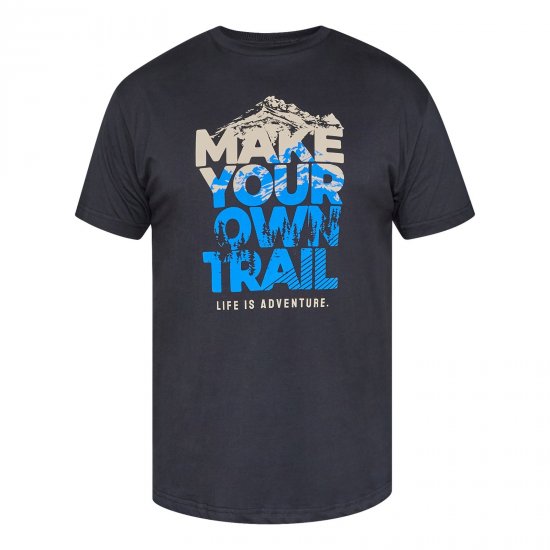 North Latitude Trail T-Shirt Negro - Camisetas - Camisetas - 2XL-14XL