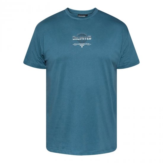 North Latitude T-Shirt With Print Azul - Camisetas - Camisetas - 2XL-14XL