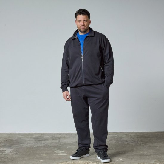North Latitude Sweat Cardigan Negro - TALL sudaderas - Sudaderas TALL para hombre alto