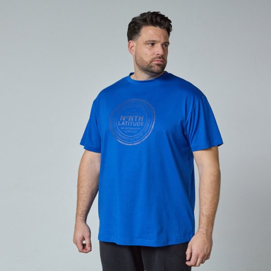 North Latitude T-Shirt Azul - Camisetas - Camisetas - 2XL-14XL