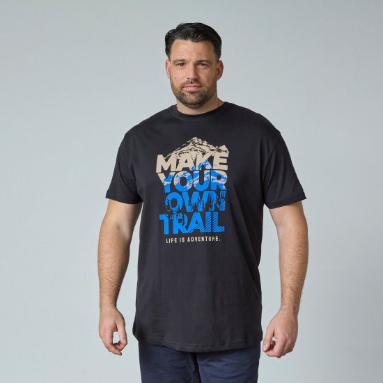 North Latitude Trail T-Shirt Negro - Camisetas - Camisetas - 2XL-14XL