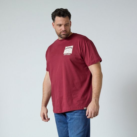 North Latitude T-Shirt With Print Rojo - Camisetas - Camisetas - 2XL-14XL