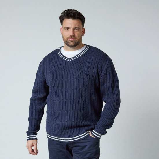 North Latitude V-Neck Knit Azul marino - Sudaderas - Sudaderas 2XL-12XL