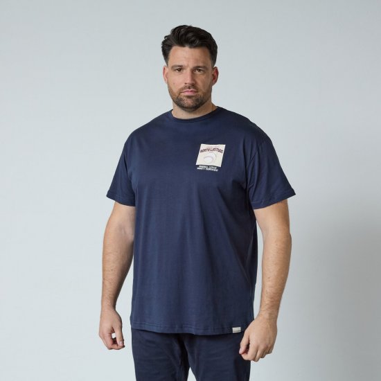 North Latitude T-Shirt With Print Azul marino - Camisetas - Camisetas - 2XL-14XL