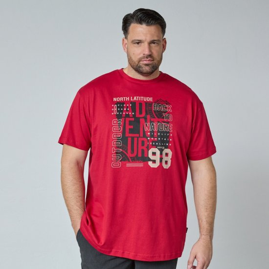 North Latitude Adventure 98 Graphic Tee Amarillo/Naranja - Camisetas - Camisetas - 2XL-14XL