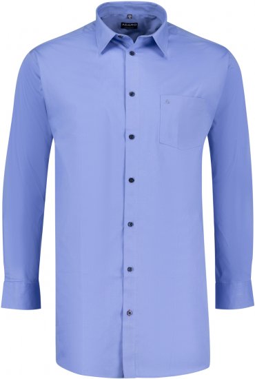 Adamo John Comfort Fit Long Sleeve shirt Medium Blue - Camisas - Camisas 2XL-10XL