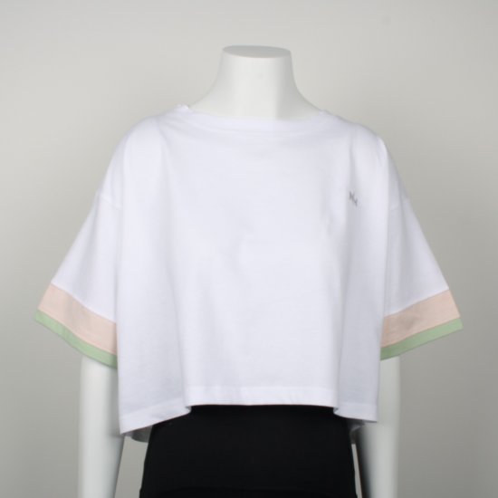 Nora Mikken AGNES Crop Top White - Camisetas - 