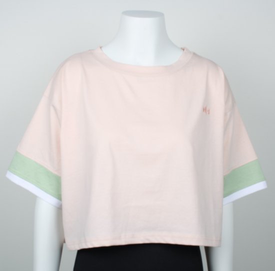 Nora Mikken AGNES Crop Top Pink - Camisetas - 