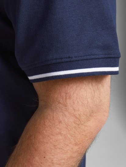 Jack & Jones Jersey Polo Navy - Polos - Polos 2XL-8XL