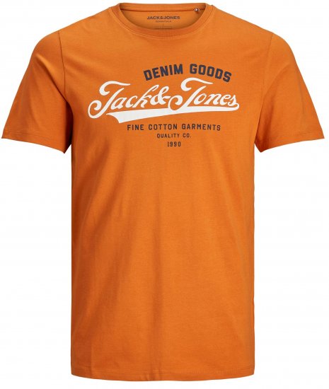 Jack & Jones Elogo T-Shirt Hawaiian Sunset - Camisetas - Camisetas - 2XL-14XL