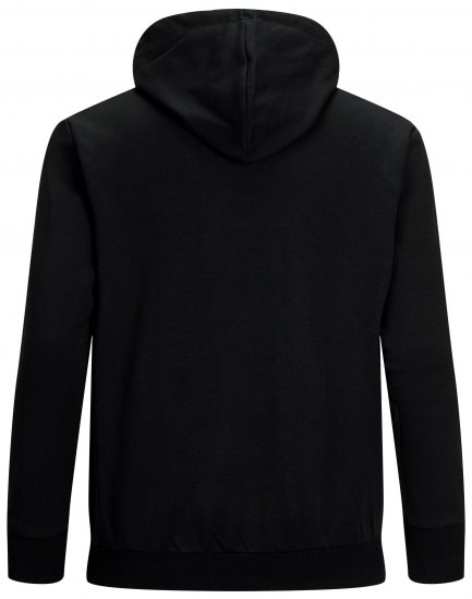 Jack & Jones Basic Hoodie Black - Sudaderas - Sudaderas 2XL-12XL
