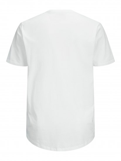 Jack & Jones NOA Crew Neck T-shirt White - Camisetas - Camisetas - 2XL-14XL