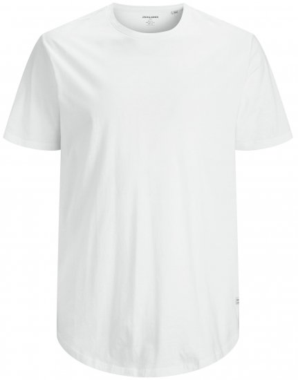 Jack & Jones NOA Crew Neck T-shirt White - Camisetas - Camisetas - 2XL-14XL