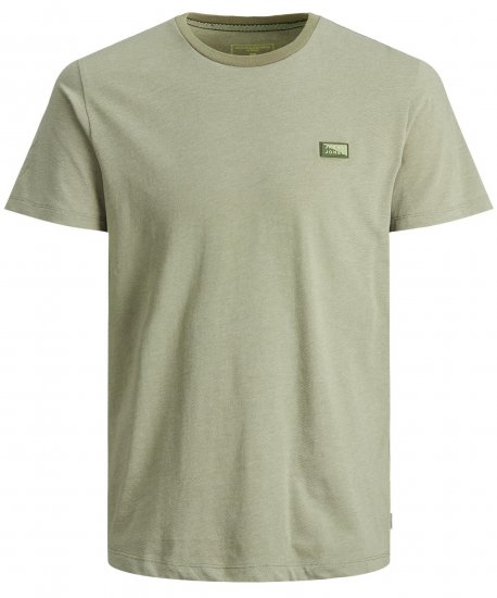 Jack & Jones Schultz Crew Neck T-Shirt Green - Camisetas - Camisetas - 2XL-14XL