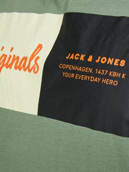 Jack & Jones Joshua T-shirt Sea Spray - Camisetas - Camisetas - 2XL-14XL