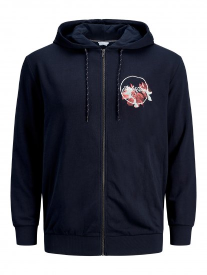 Jack & Jones Califlomax Sweat Hood Navy blazer - Sudaderas - Sudaderas 2XL-12XL