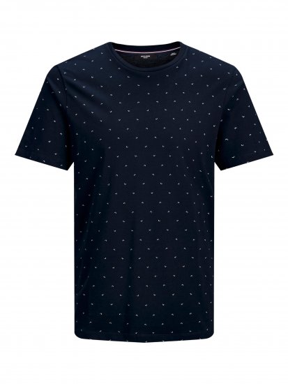 Jack & Jones Gabriel Crew Neck Tee New Navy - Camisetas - Camisetas - 2XL-14XL