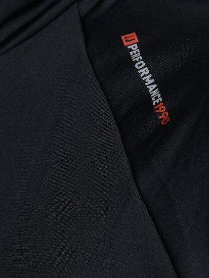 Jack & Jones Running Half Zip Sweat Black - Sudaderas - Sudaderas 2XL-12XL