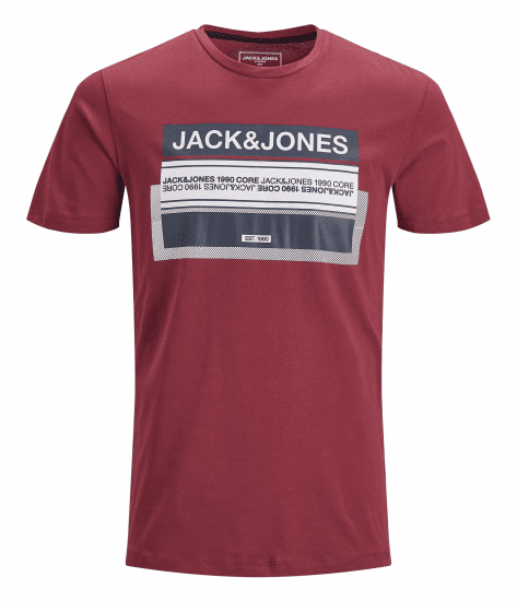 Jack & Jones Booster T-shirt Sun-Dried Tomato - Camisetas - Camisetas - 2XL-14XL
