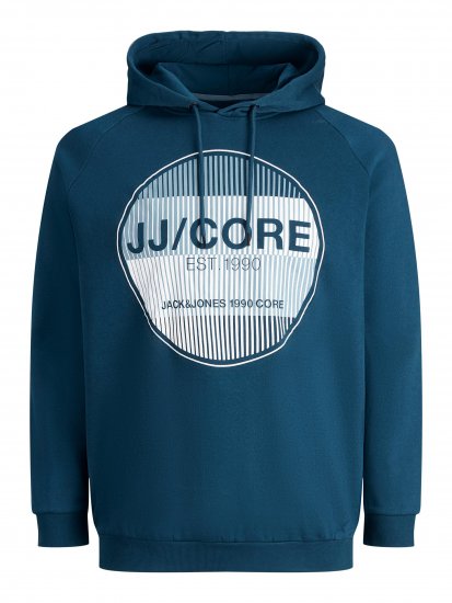 Jack & Jones Booster Hoodie Blue - Sudaderas - Sudaderas 2XL-12XL