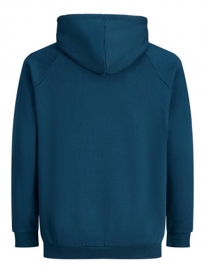 Jack & Jones Booster Hoodie Blue - Sudaderas - Sudaderas 2XL-12XL