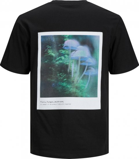 Jack & Jones JCOEDITION BERLIN T-Shirt Black - Camisetas - Camisetas - 2XL-14XL