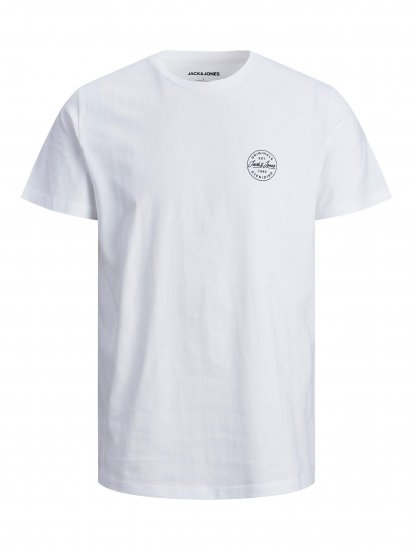 Jack & Jones JJESHARK TEE White - Camisetas - Camisetas - 2XL-14XL
