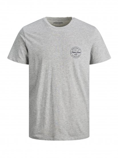 Jack & Jones JJESHARK TEE Gray - Camisetas - Camisetas - 2XL-14XL
