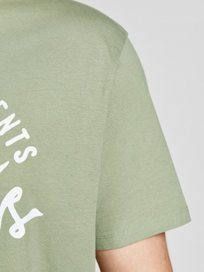 Jack & Jones JJERAFA TEE Light Green - Camisetas - Camisetas - 2XL-14XL