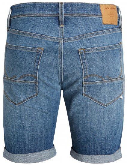 Jack & Jones JJIRICK JJFOX Shorts Blue Denim - Pantalones cortos - Pantalones cortos W40-W60