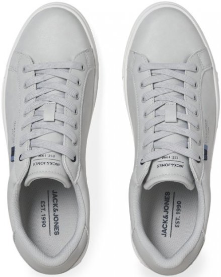 Jack & Jones Bale Sneakers Glacier Grey - Calzado de hombre 40-52 - Zapatillas de hombre tallas 40-52