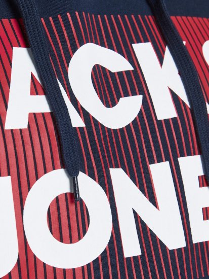 Jack & Jones JJECORP Hoodie Navy - Sudaderas - Sudaderas 2XL-12XL