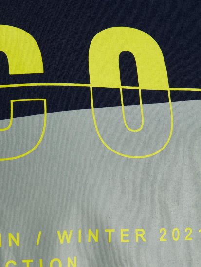 Jack & Jones JCOBOOSTER TEE Navy - Camisetas - Camisetas - 2XL-14XL