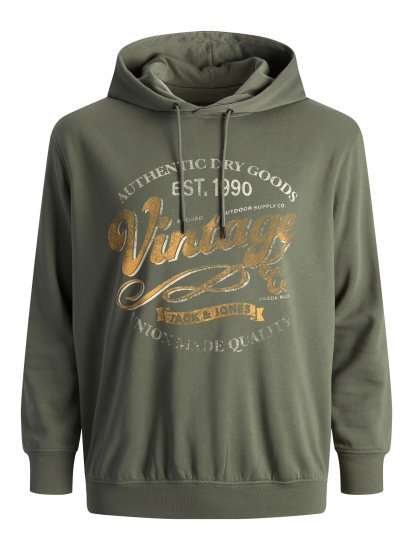 Jack & Jones JPRBLUBOOSTER SWEAT Hoodie Khaki - Sudaderas - Sudaderas 2XL-12XL