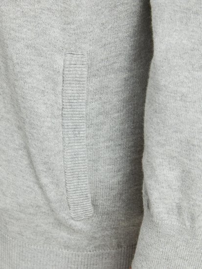 Jack & Jones JJEMIL Knit Turtle Zip Cardigan Light Grey - Sudaderas - Sudaderas 2XL-12XL