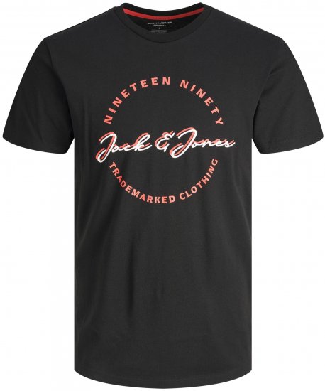 Jack & Jones JJSTAMP TEE Black - Camisetas - Camisetas - 2XL-14XL