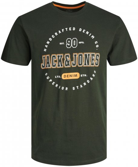 Jack & Jones JJSTAMP TEE Green - Camisetas - Camisetas - 2XL-14XL