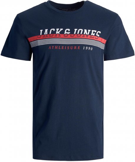 Jack & Jones JJIRON TEE Navy - Camisetas - Camisetas - 2XL-14XL