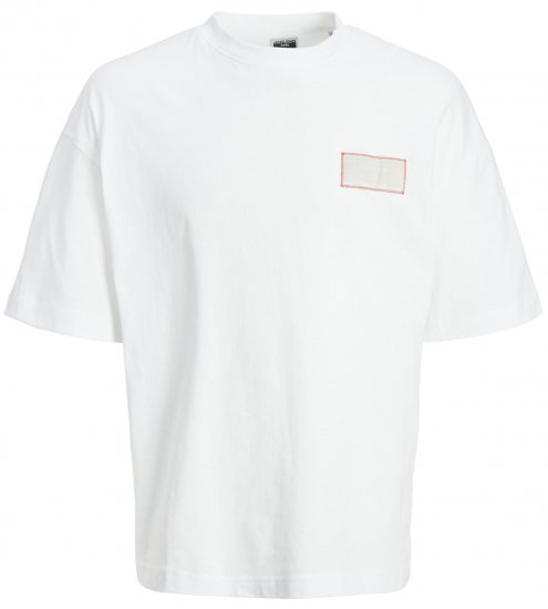 Jack & Jones JCONASA TEE White - Camisetas - Camisetas - 2XL-14XL