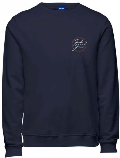 Jack & Jones JORJERRY SC SWEATSHIRT Navy - Sudaderas - Sudaderas 2XL-12XL